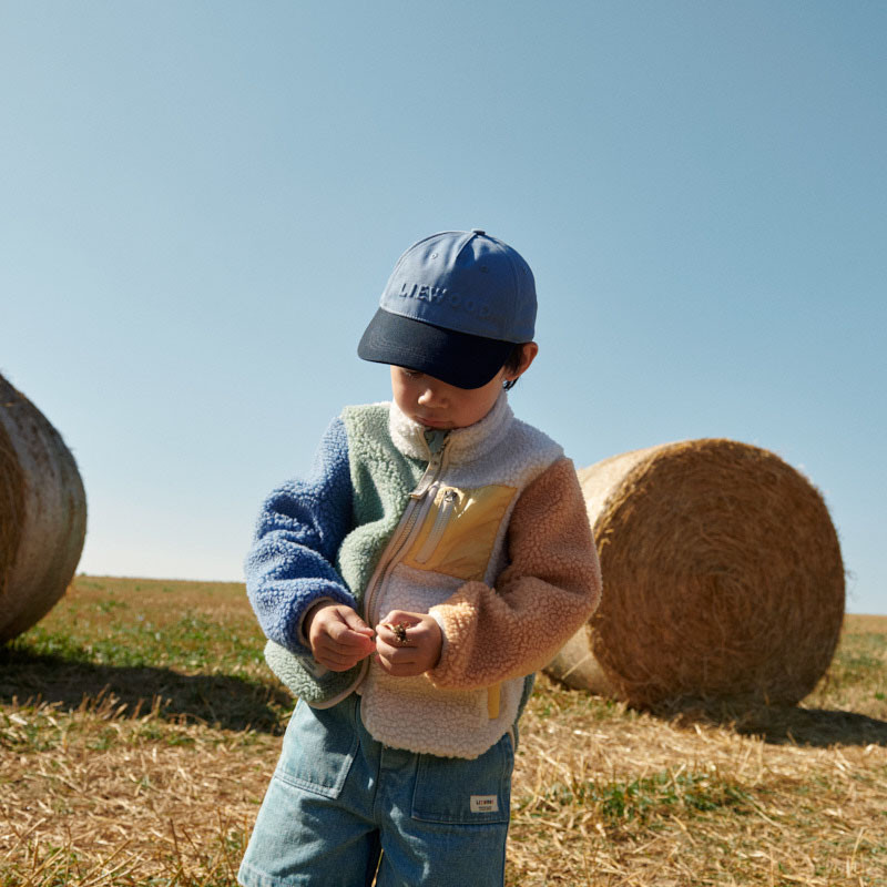 LIEWOOD Kurtka polarowa dla dzieci Nolan Peppermint multi mix