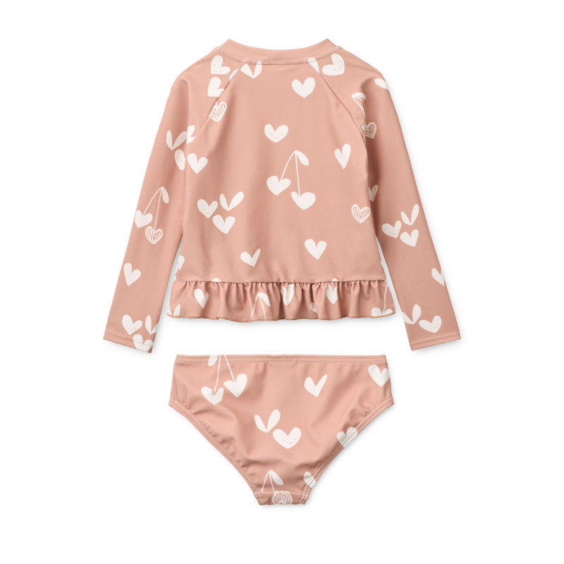 LIEWOOD Zestaw kąpielowy Dagny Sweethearts Pale Tuscany