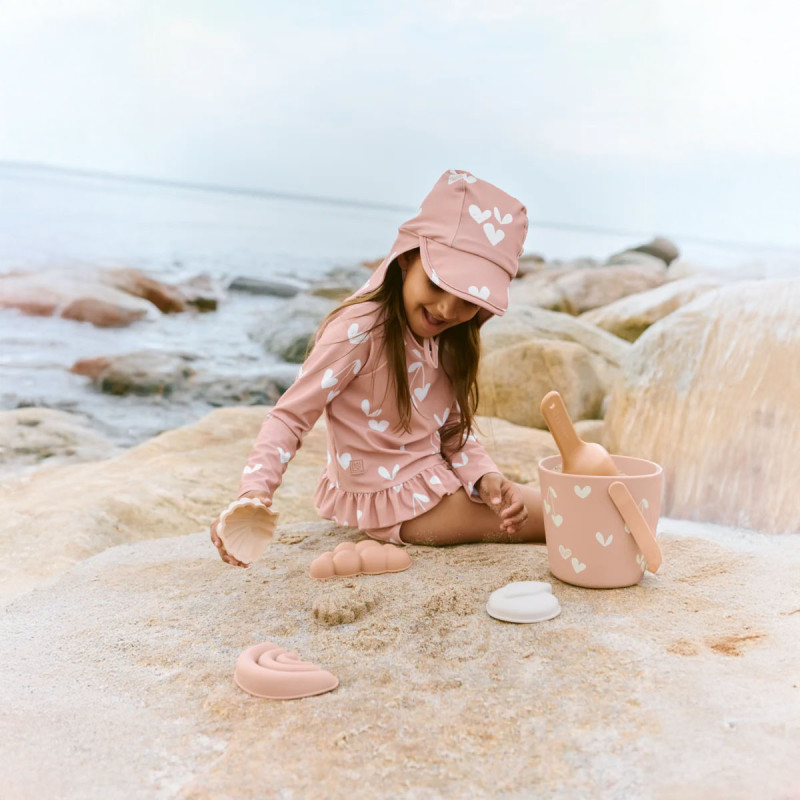 LIEWOOD Zestaw kąpielowy Dagny Sweethearts Pale Tuscany