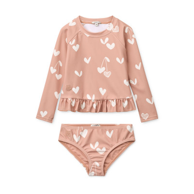 LIEWOOD Zestaw kąpielowy Dagny Sweethearts Pale Tuscany