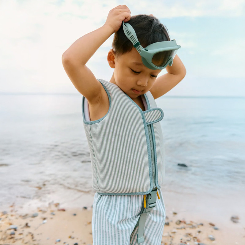 LIEWOOD Duke szorty kąpielowe w paski Stripe Peppermint