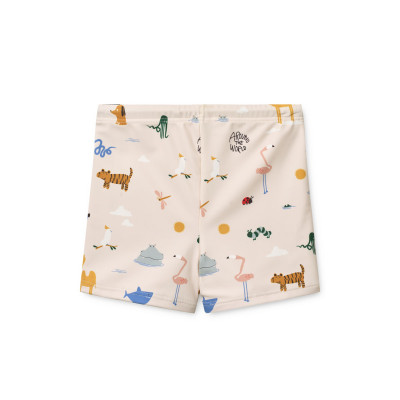 LIEWOOD Otto kąpielówki Around the world / Sandy