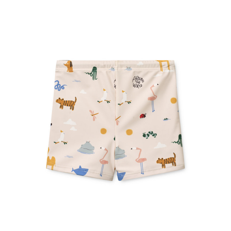 LIEWOOD Otto kąpielówki Around the world / Sandy