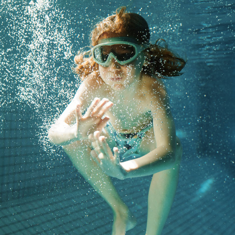 LIEWOOD Duke kąpielówki Boards / Light peppermint