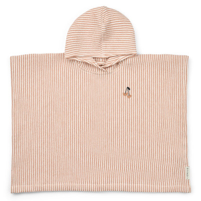 LIEWOOD ponczo Paco Embroidery Tuscany rose / Creme de la creme