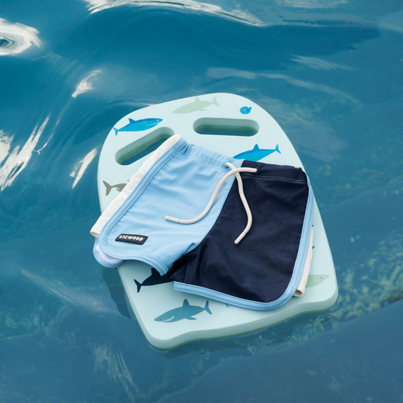 LIEWOOD szorty kąpielowe Finny Beach blue mix