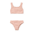 LIEWOOD Bello bikini w paski Coral blush