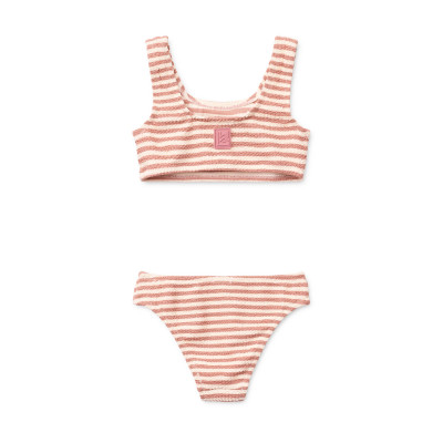 LIEWOOD Bello bikini w paski Coral blush