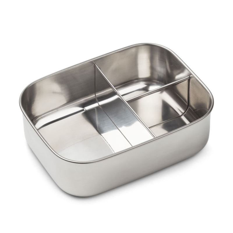 LIEWOOD pudełko śniadaniowe Arthur Panda / Sandy / dark grey