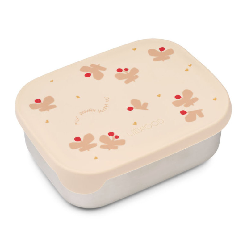 LIEWOOD pudełko śniadaniowe Arthur Butterfly / Apple blossom