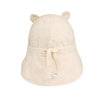 LIEWOOD letni kapelusz dziecięcy Gorm z uszkami Around the world / Sandy