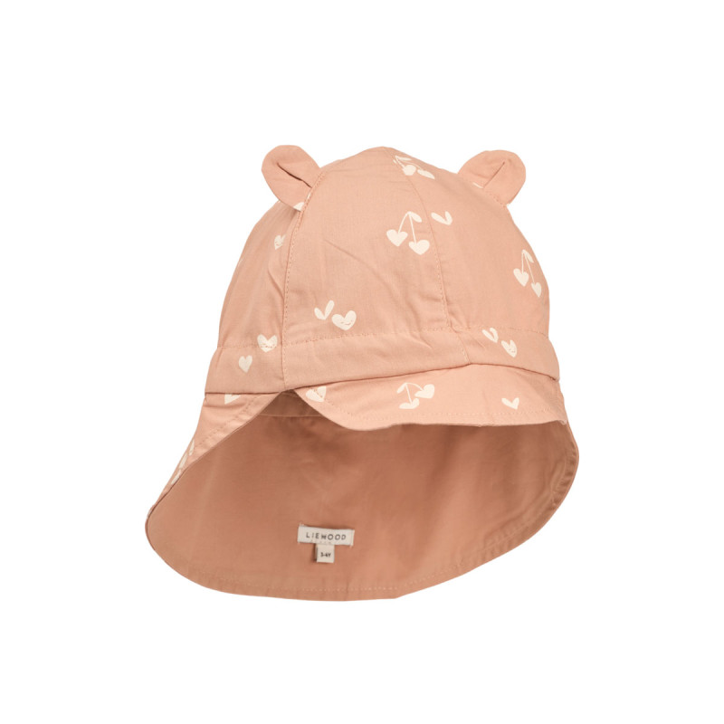 LIEWOOD letni kapelusz dziecięcy Gorm z uszkami Sweethearts / Pale tuscany