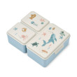 LIEWOOD lunchbox dziecięcy Driss Sea creature / Sandy