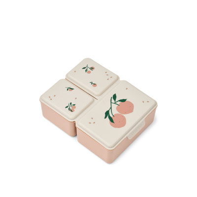 LIEWOOD lunchbox dziecięcy Driss Peach me / Sea shell