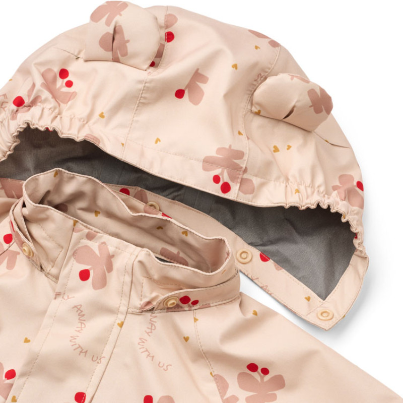 LIEWOOD zestaw przeciwdeszczowy Manu Butterfly / Apple Blossom