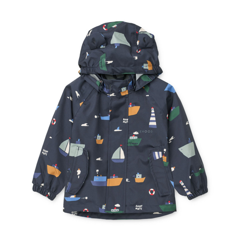 LIEWOOD zestaw przeciwdeszczowy Manu Sailing / Classic navy