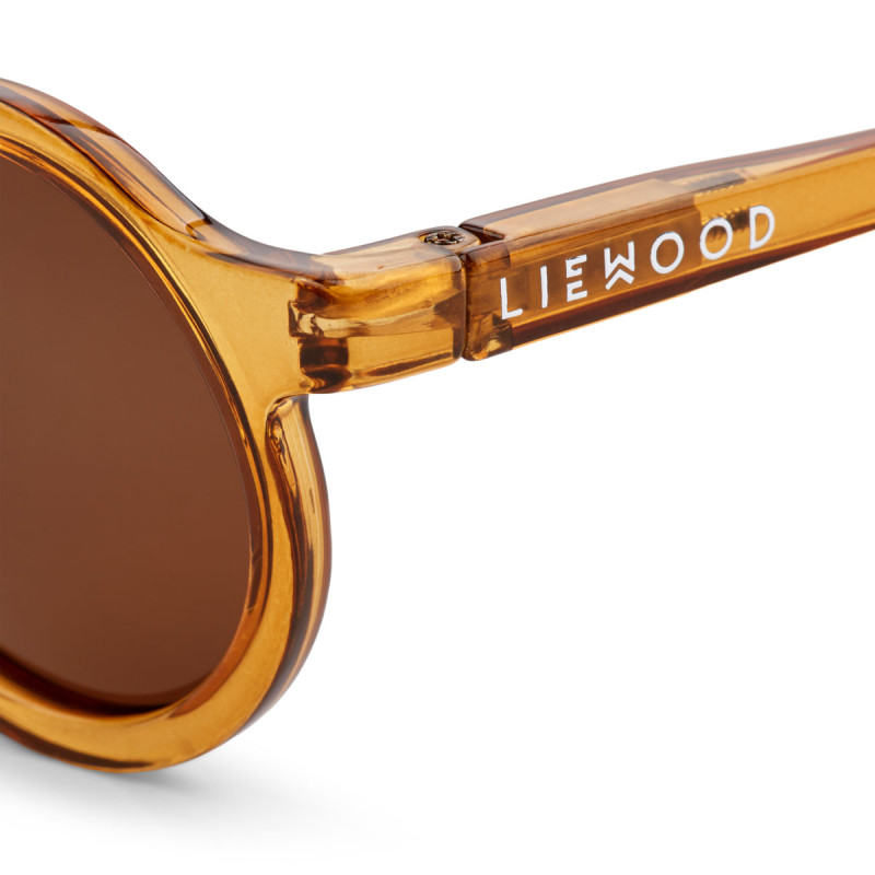 LIEWOOD okulary przeciwsłoneczne Darla Mustard transparent 4–10 lat