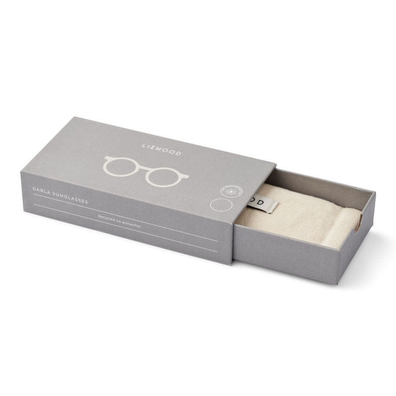 LIEWOOD okulary przeciwsłoneczne Darla Mustard transparent 4–10 lat