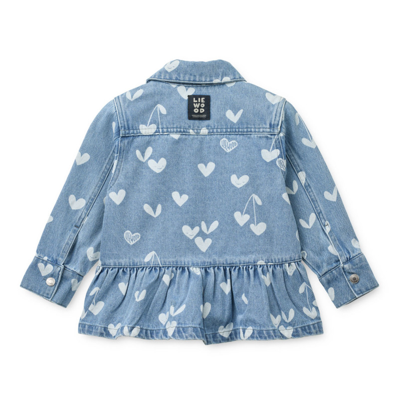 LIEWOOD Kenza koszula dżinsowa Sweethearts / light blue denim