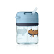 LIEWOOD Pavia kubek z tritanu ze słomką 280 ml Fun / Beach blue