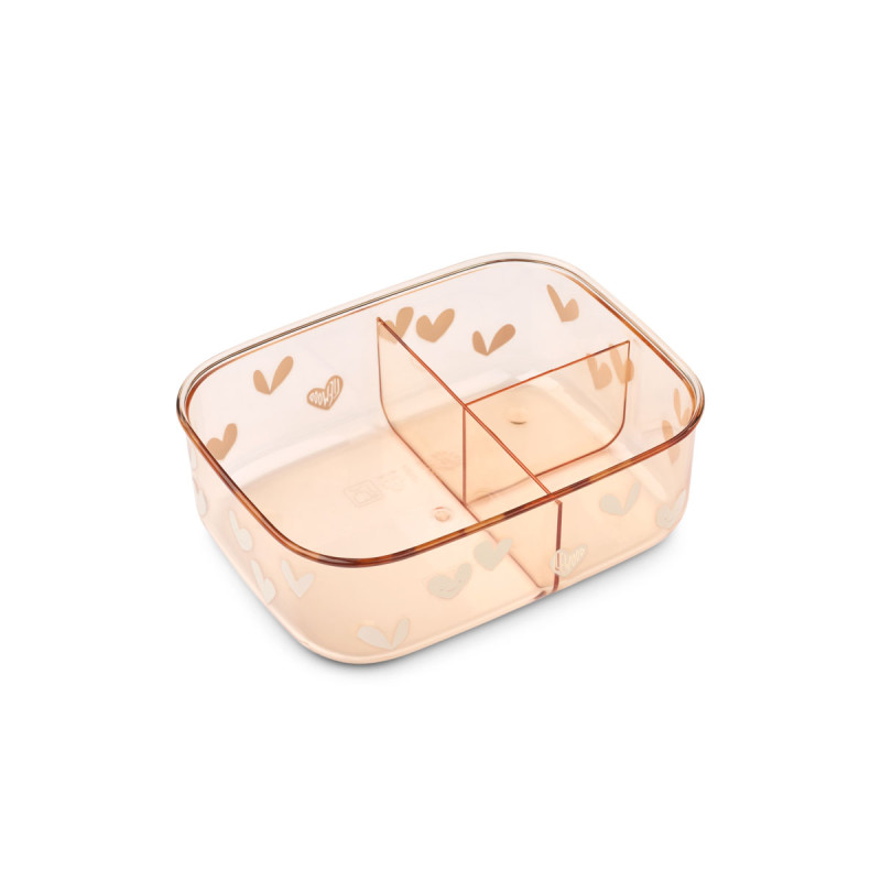 LIEWOOD tritanowe pudełko śniadaniowe Arthur Sweethearts / Pale tuscany