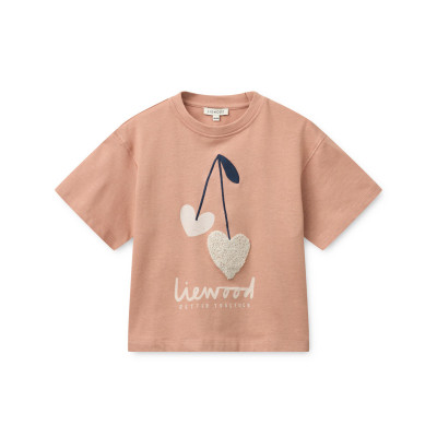 LIEWOOD Tyler koszulka Sweethearts / Pale tuscany