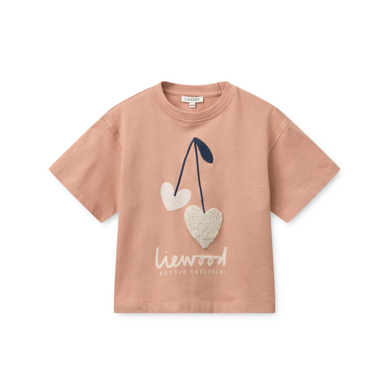 LIEWOOD Tyler koszulka Sweethearts / Pale tuscany