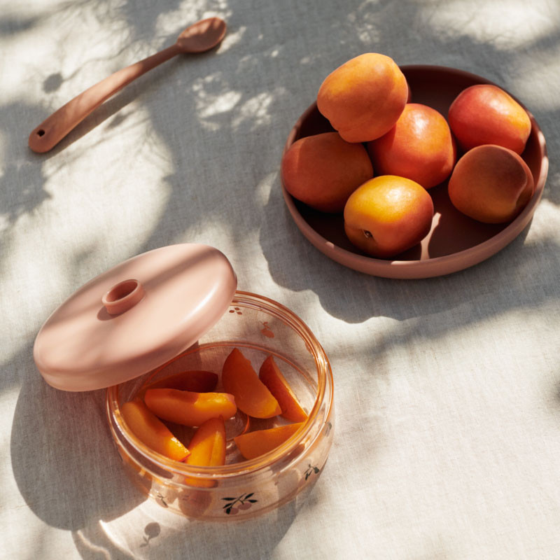 LIEWOOD Tritanowe pojemniki na jedzenie Dominique 500 ml zestaw 2 szt Peach / Sea shell