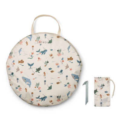 LIEWOOD namiot plażowy z basenem Everett Sea creature / Sandy