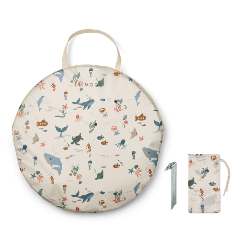 LIEWOOD namiot plażowy z basenem Everett Sea creature / Sandy