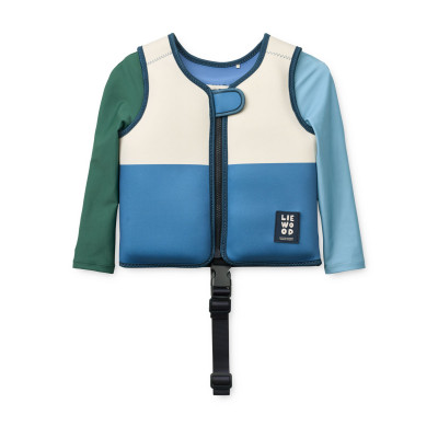 LIEWOOD kamizelka do pływania z rękawami Dove Riverside multi mix
