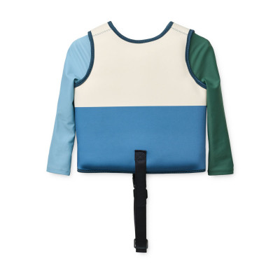 LIEWOOD kamizelka do pływania z rękawami Dove Riverside multi mix