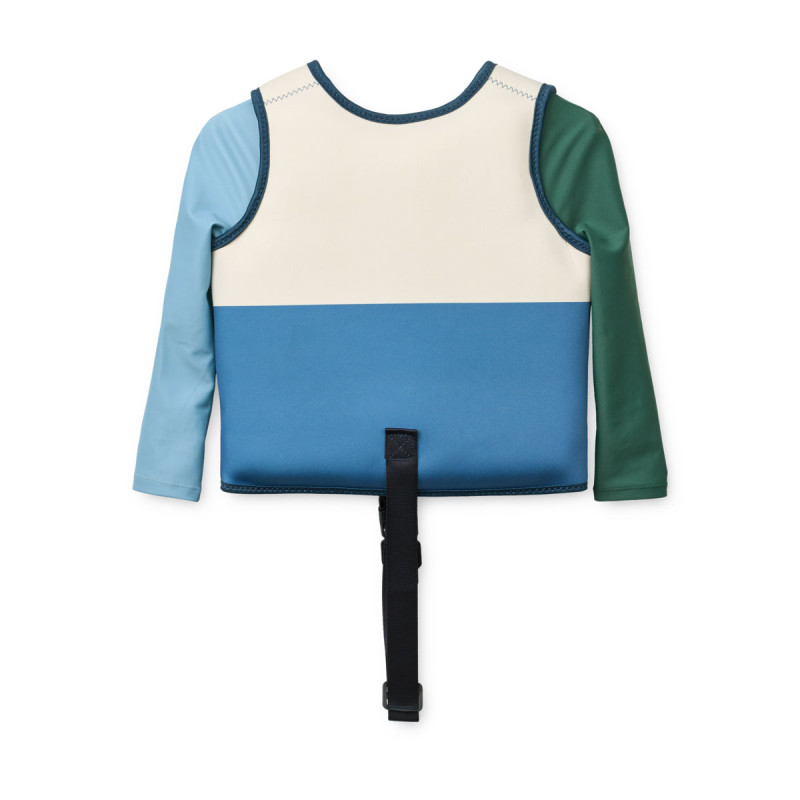 LIEWOOD kamizelka do pływania z rękawami Dove Riverside multi mix