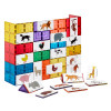 Karty do klocków magnetycznych zwierzęta puzzle 40 szt