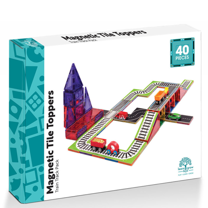 Karty magnetyczne tory kolejowe 36 szt