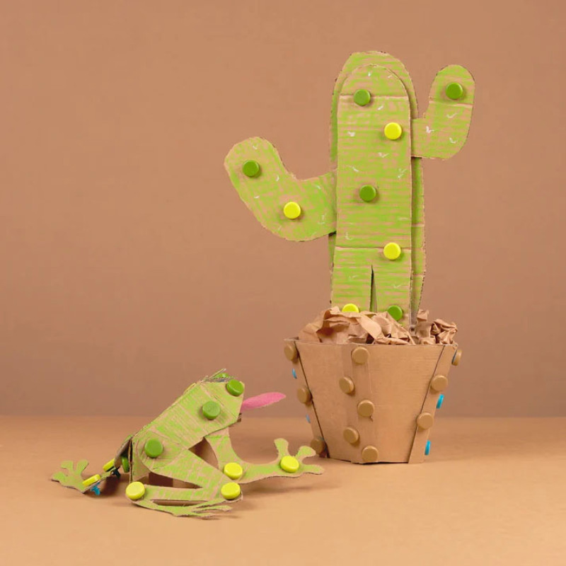 Makedo Nakładki na śruby Wild Things