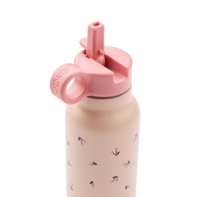 LIEWOOD butelka termiczna na napoje 350 ml Falk Mini Cherry heart / Rosey