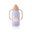 LIEWOOD butelka termiczna na napoje Kimmie 250 ml Cat / Warm lilac