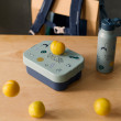 LIEWOOD lunchbox dziecięcy Kamil Play / Dusty Peppermint