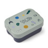 LIEWOOD lunchbox dziecięcy Kamil Play / Dusty Peppermint