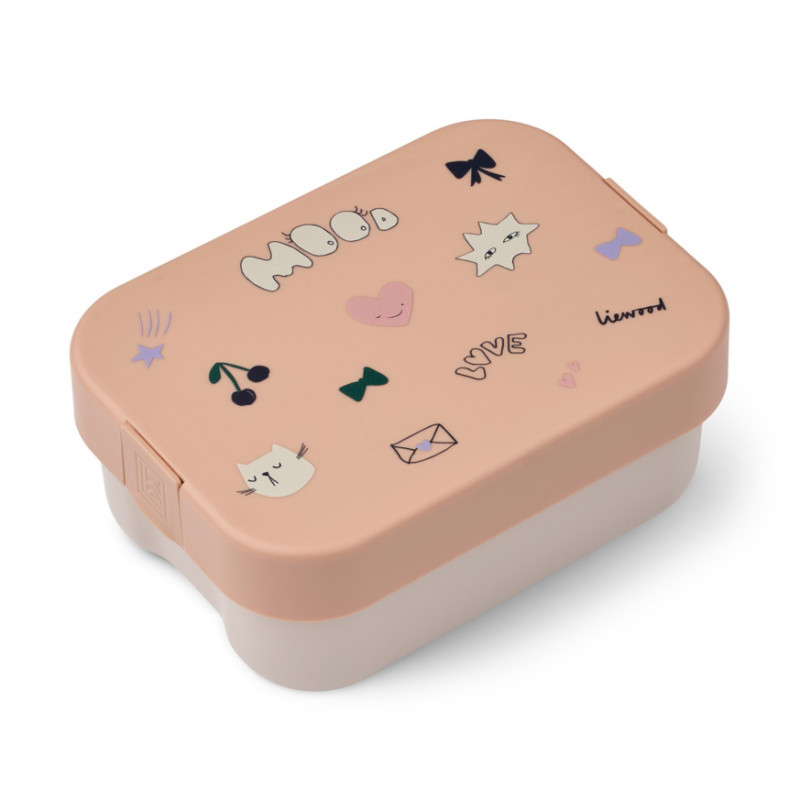 LIEWOOD lunchbox dziecięcy Kamil Mood / Pale Tuscany
