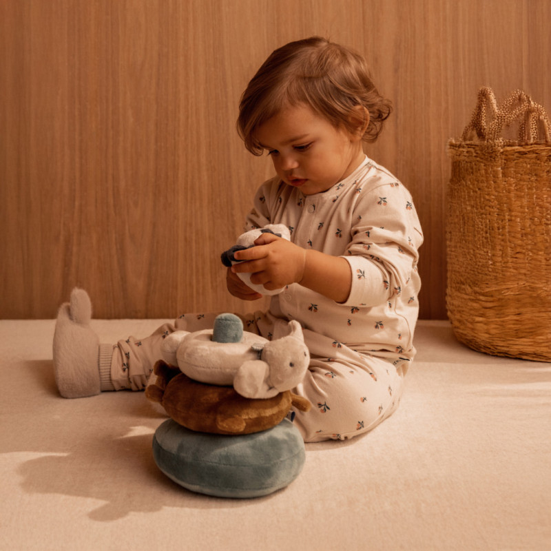 LIEWOOD pluszowe kapcie dziecięce Beth Rabbit Mist