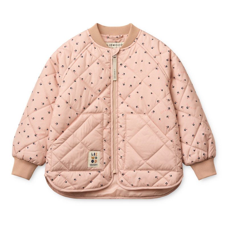 LIEWOOD ZELLA komplet termiczny Mini Cherry heart / Rosey