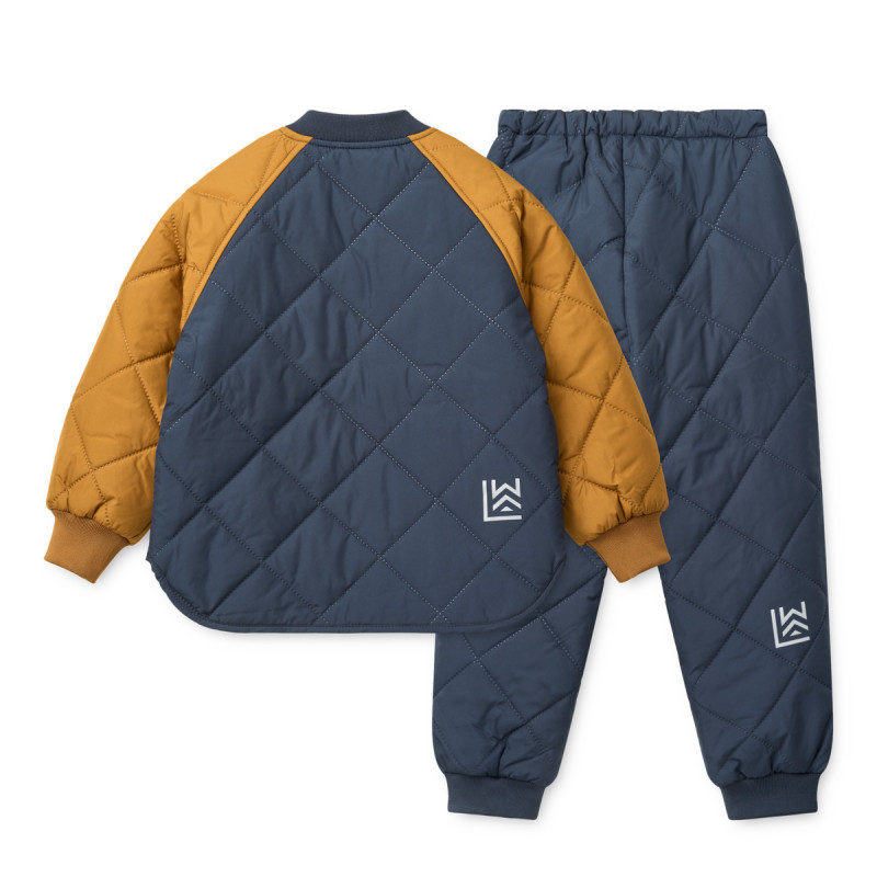 LIEWOOD ZELLA komplet termiczny Classic navy multi mix
