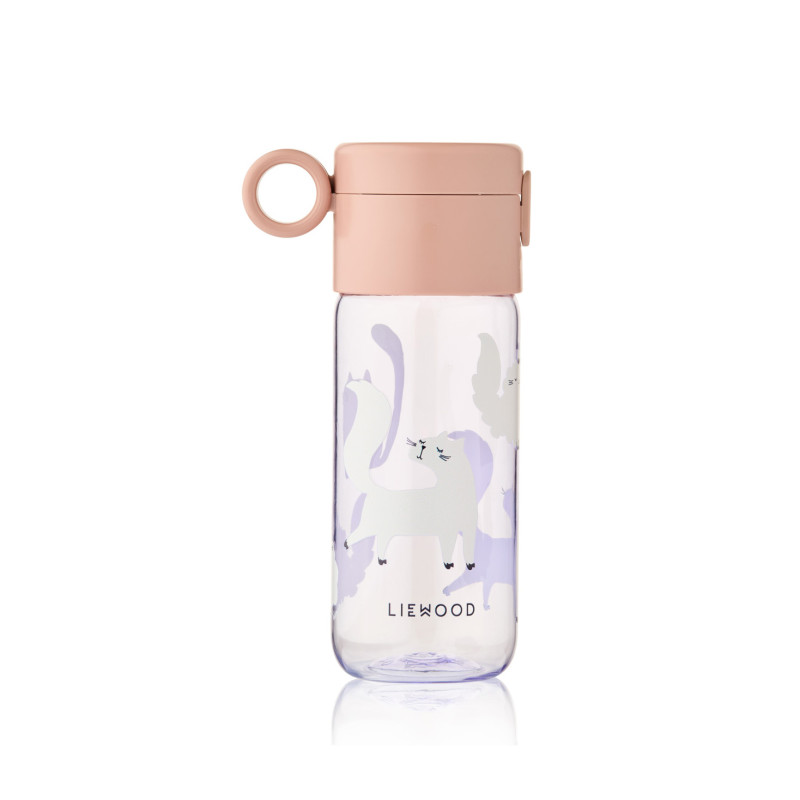 LIEWOOD butelka Clemence 350 ml Cat / Warm lilac