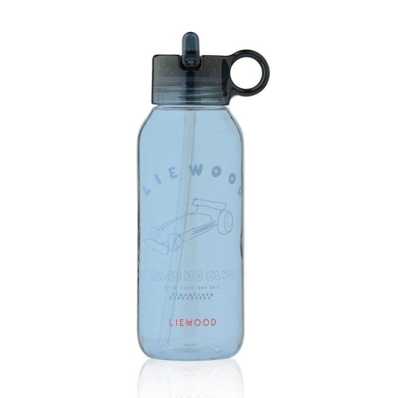 LIEWOOD Yang butelka z tritanu 500 ml Race cars / Classic Navy