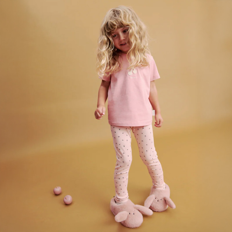 LIEWOOD Legginsy MARIEN Mini Cherry heart / Rosey