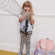 LIEWOOD Legginsy MARIEN Leo / Mist