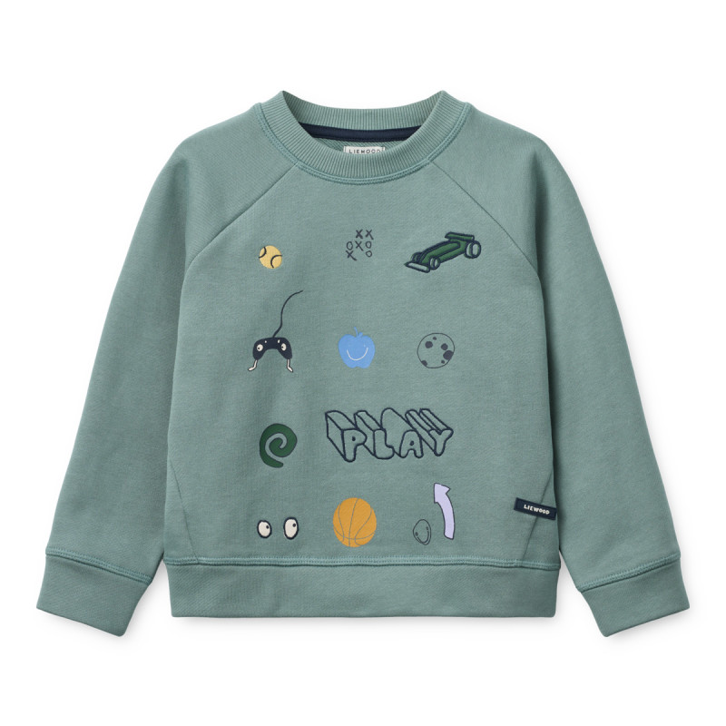 LIEWOOD ORSON bluza Play / Dusty Peppermint
