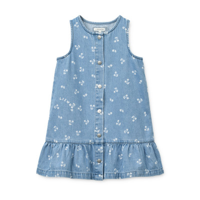LIEWOOD Sybilla sukienka jeansowa Cherry heart sandy / Denim